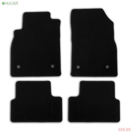 Коврики салона Klever текстильные Econom для Opel Astra J 5дв. хэтчбек (2010-2015) № KLEVER01372301200k
