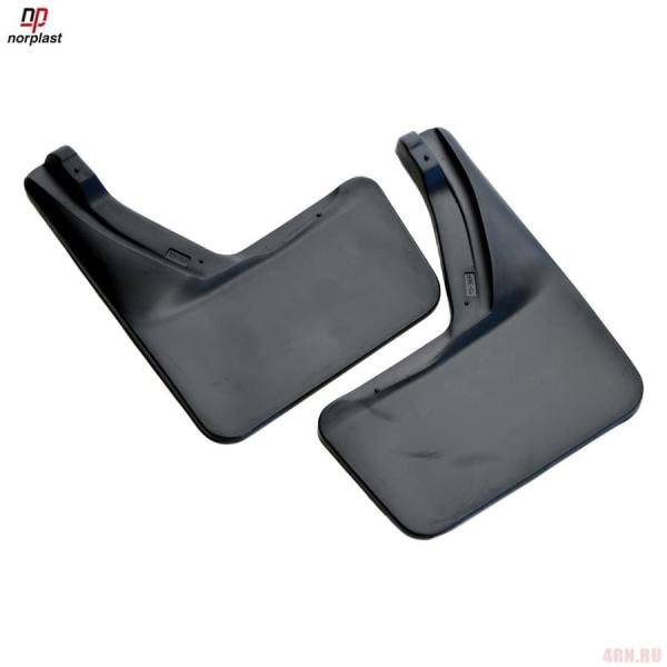 Брызговики передние для Cadillac Escalade (2014-2020) с автоматической подножкой № NPL-Br-10-36F