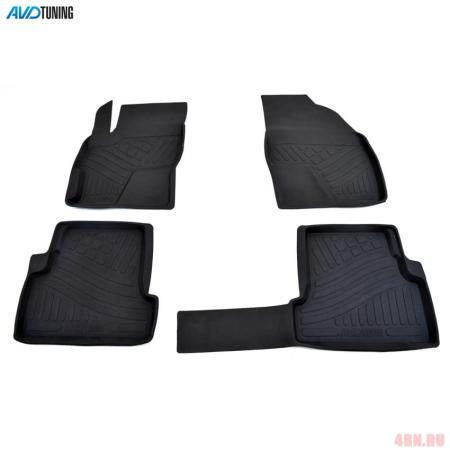 Коврики салона AVD Tuning для Ford Focus 2 (2005-2011) № ADRPLR297