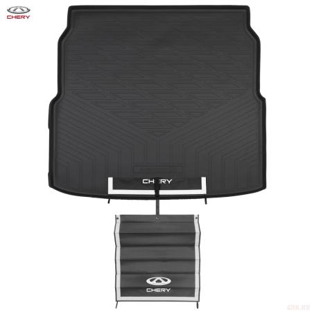 Коврик багажника с защитным фартуком оригинальный для Chery Arrizo 8 (2022-2024) № NPPA001CCY09