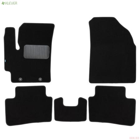 Коврики салона текстильные Premium для Hyundai Creta (2021-2025) 5 шт. № KLEVER0502007922110kh