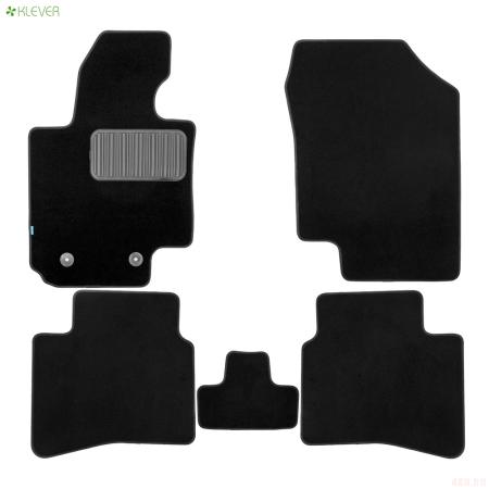 Коврики салона текстильные Premium для JAC JS4 (2022-2024) 5 шт. № KLEVER0312600222110kh