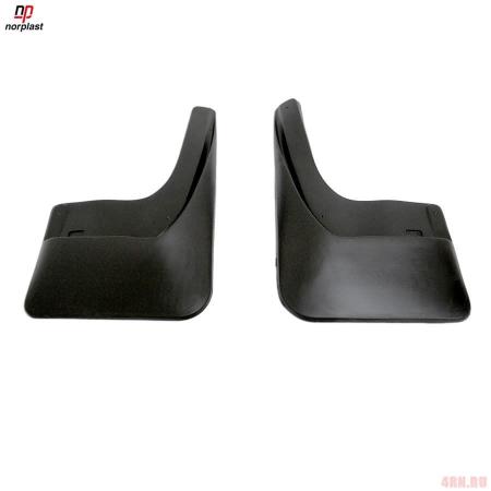 Брызговики задние для Volkswagen Polo седан (2010-2014) № NPL-Br-95-42B