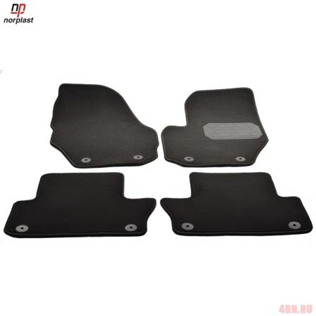 Коврики салона Norplast текстильные для Volvo XC60 (2008-2017) № NPL-VTe-960-700a