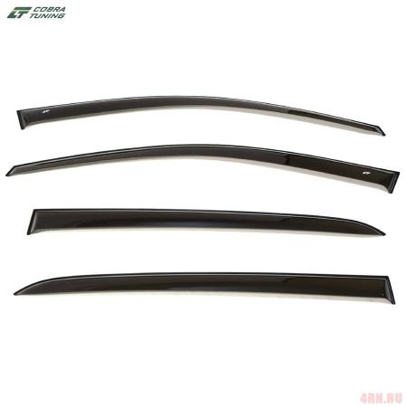 Дефлекторы боковых окон для SsangYong Actyon (2010-2019) № S30510