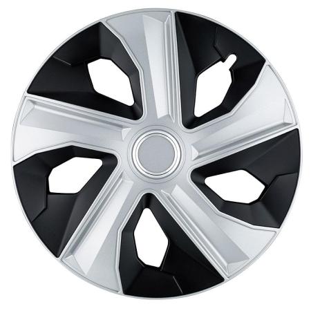 Колпаки Jestic R15 Luna Ring Mix черные, 4 шт. № 15-081-RING-MIX