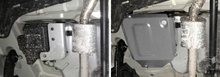 Защита адсорбера для Kia Seltos CVT 4WD (2020-2025) № 333.2849.1