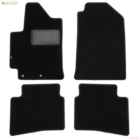 Коврики салона Klever текстильные Standard для Kia Rio X-line хэтчбек (2017-2023) № KLEVER02255801210kh