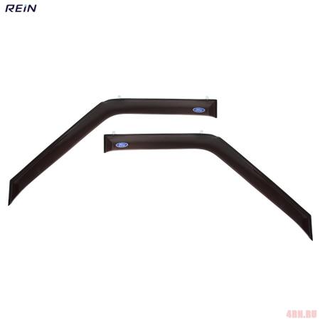 Дефлекторы окон Rein для Ford Transit микроавтобус, фургон (2006-2014) 2 шт. № REINWV902