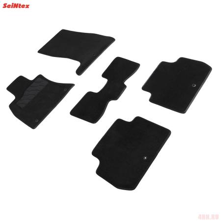 Коврики салона Lux текстильные для Kia Stinger (2018-2023) № 89187