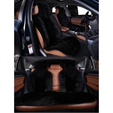 Комплект накидок из искусственного меха (комбинированный ворс) 3 шт № IBKOMP001