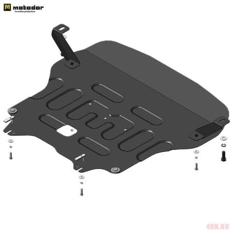 Защита картера и КПП для Hyundai Elantra (2021-2025) № 70915