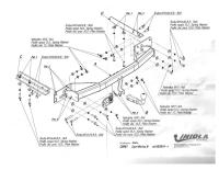 Фаркоп Imiola для Opel Meriva B (2010-2017) № O.041