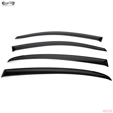 Дефлекторы окон Comfort для Kia Rio хэтчбек (X-Line) (2017-2023) № 25.02.508.DL