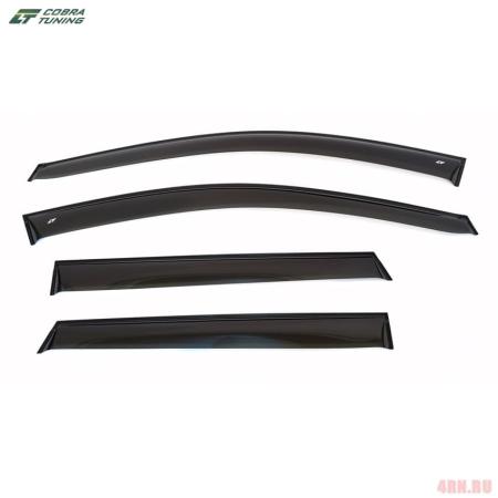 Дефлекторы боковых окон Cobra для Ford Focus 2 универсал (2005-2010) № F30804