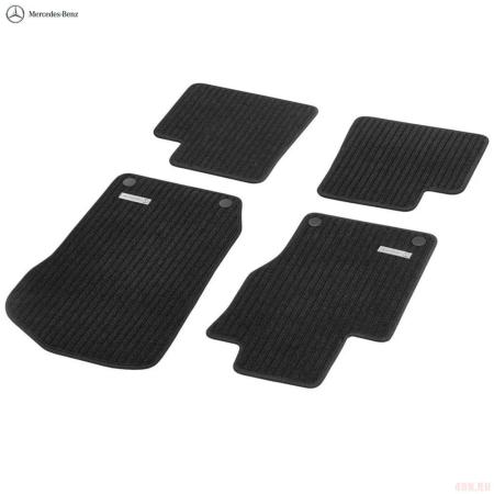 Коврики салона репсовые оригинальные для Mercedes M-Class (W164) (2005-2011) № B66360243