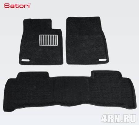 Коврики салона Satori Liner 3D Basic текстильные для Toyota Land Cruiser 200 (2008-2011) № SI 05-00087