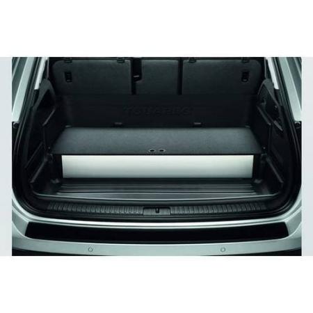 Поддон для багажного отделения с разделителями и крышкой для Volkswagen Touareg NF (2010-2018) № 7P0061162