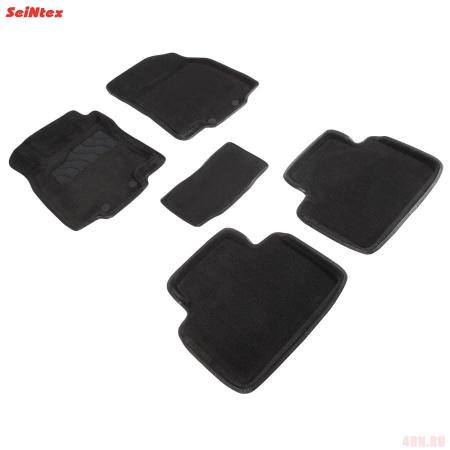 Коврики салона 3D текстильные для Renault Koleos (2016-2025) № 89352