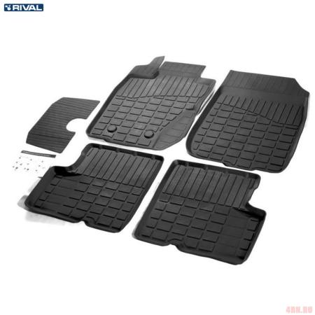 Коврики салона Rival литьевые для Renault Duster (2010-2015) № 64701002