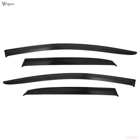 Дефлекторы боковых окон Vinguru для Kia Ceed хэтчбек (2019-2025) № AFV90725