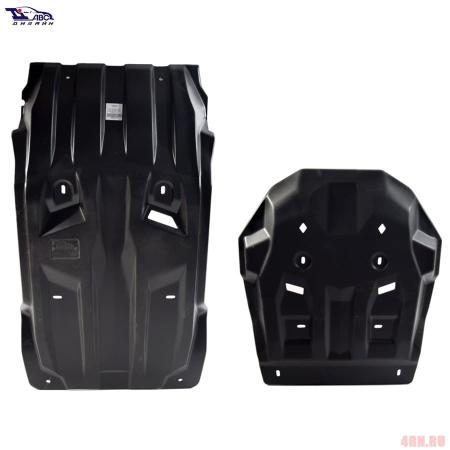 Защита двигателя, радиатора и КПП для Fiat Fullback (2016-2020) № 14.24k