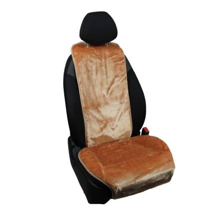 Комплект накидок из искусственного меха (широкое сиденье "Россия Люкс" ) № kompirlux078