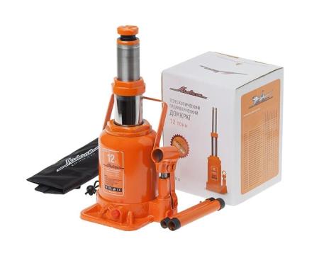 Домкрат телескопич. 12т в сумке (MIN - 230 мм, MAX - 500 мм) артикул AJ-TB-12