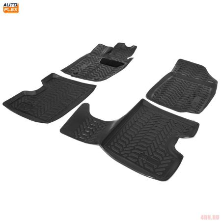 Коврики салона для Lada (ВАЗ) Largus (2012-2025) 5 мест № 9600301