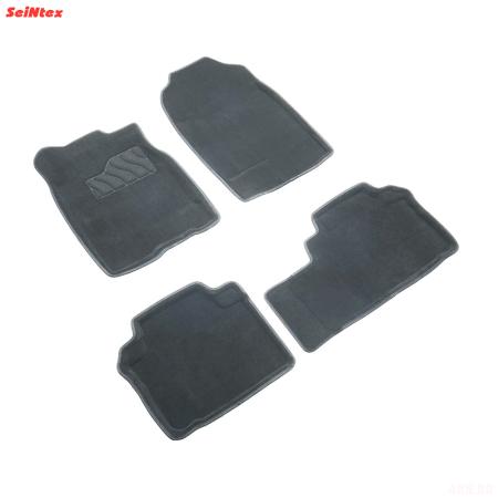 Коврики салона 3D текстильные для Haval M6 (2021-2025) серые № 316341