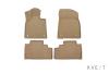 Коврики в салон 3D Kvest для Lexus RX (2015-2022) бежевые № KVESTLEX00001Kb2