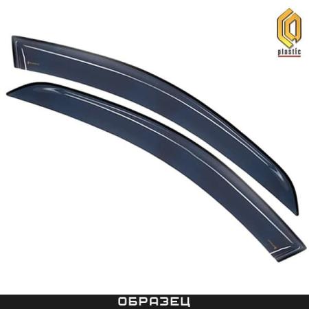 Дефлекторы окон Classic полупрозрачные для JAC N56 (2017-2025) 2 шт. № 2010030314242