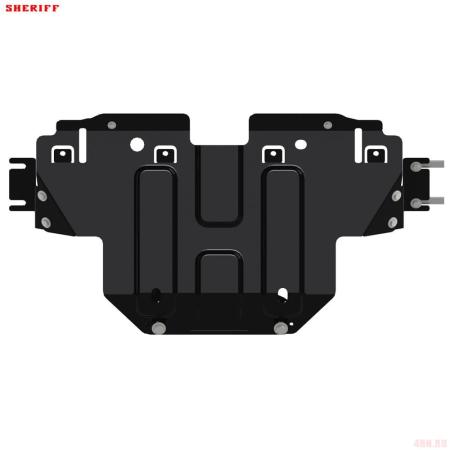 Защита радиатора для Mercedes Х-Class (2018-2025) № 13.3865
