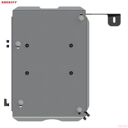 Защита топливного бака для Nissan Terrano (2014-2022) № 15.2606