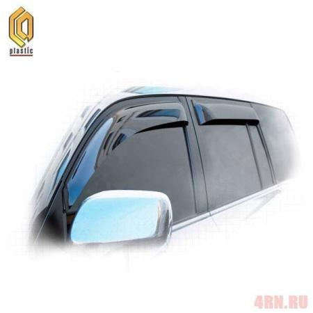 Дефлекторы окон CA Plastic Classic полупрозрачные для Lexus LX 570 (2016-2021) № 2010030312453
