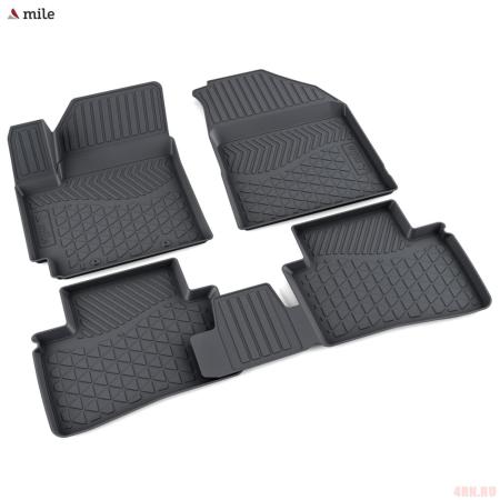 Коврики салона для Hyundai Creta (2021-2025) № 1010121