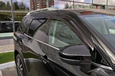 Дефлекторы боковых окон Nissan Pathfinder (2021-2025) № SNIPAT2132