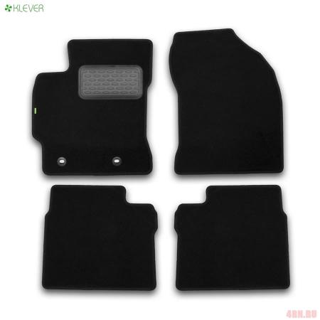 Коврики салона Klever текстильные Standart для Toyota Corolla седан (2013-2018) № KVR02486901210kh
