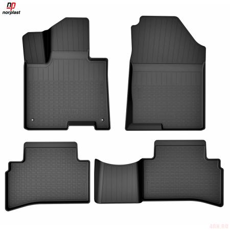 Коврики салона 3D для Kia Sportage (2022-2025) (короткая база, бензин/дизель) № NPA11-C43-532