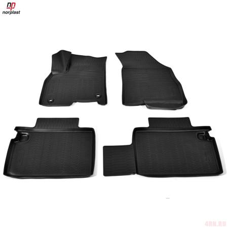 Коврики салона для 3D Chery Tiggo 8 Pro (2021-2025) (1,2 ряд) № NPA11-C11-743-2