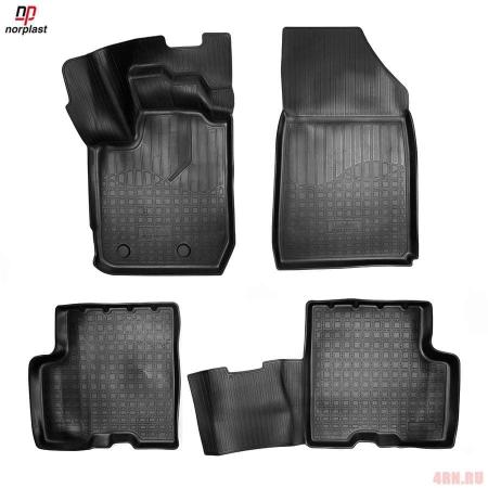 Коврики в салон 3D Norplast для Renault Arkana (2019-2025) № NPA11-C69-025
