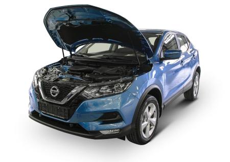 упоры капота для nissan qashqai (2014-2021) 2 шт. № uniqas022