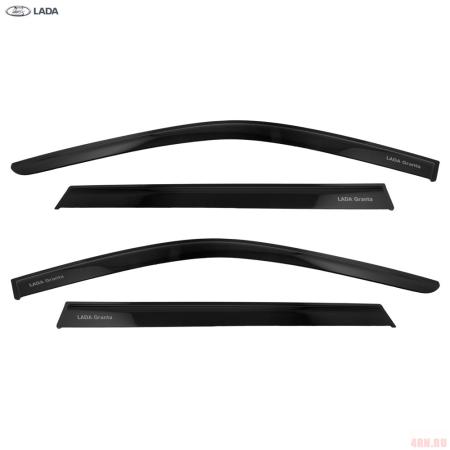 Дефлекторы окон оригинальные для Lada (ВАЗ) Granta FL универсал (2018-2025) № 99999219407619