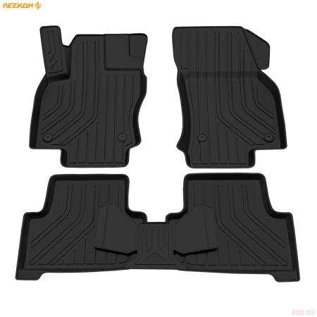 Коврики салона резиновые для Volkswagen Taos (2021-2025) Ser.S № 1035050100