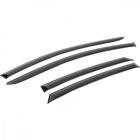 Дефлекторы окон AutoFlex для Ford Focus 3 хэтчбек 5дв. (2011-2018) литьевой поликарбонат № 818105