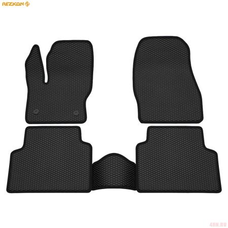 Коврики салона Rezkon EVA резиновые для Ford Kuga (2013-2019) № 9016020101