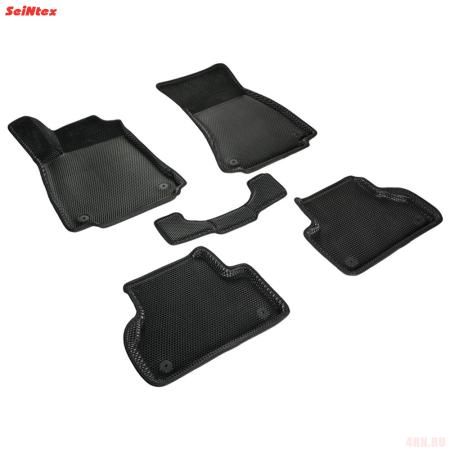 Коврики салона Eva 3D "сота" для Audi A4 (B9) (2015-2025) № 98614