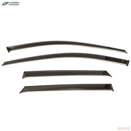 Дефлекторы боковых окон для Suzuki SX4 S-Cross (2013-2022) № S51713
