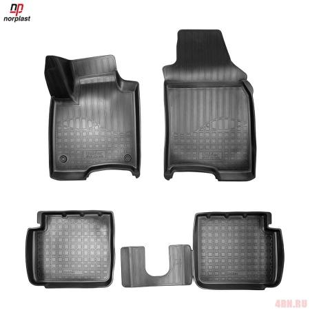 Коврики салона Norplast для Fiat Panda (2011-2025) № NPA11-C21-600
