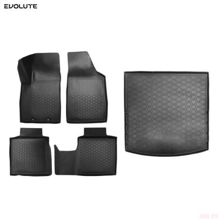 Коврики салона и багажника оригинальные для Evolute i-Sky (2023-2025) № ESKNP010CM